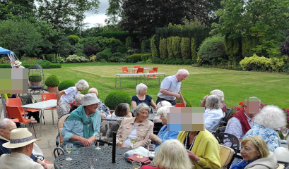 Summer garden party for St James' Church